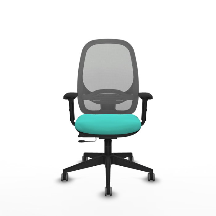 PIQUERAS Y CRESPO Silla de oficina Cilanco Turquesa y Gris PIQUERAS Y CRESPO Silla de oficina Cilanco Turquesa y Gris