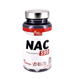 PINISAN NAC 599 N-acetilcisteína 60 cápsulas