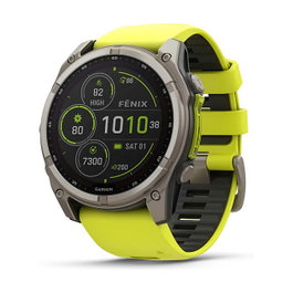 Garmin fenix 8 Amoled Sapphire 51mm - Amarillo/Grafito