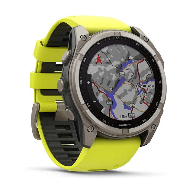 Garmin Fenix 8 Amoled Sapphire GPS 51mm - Amarillo/Gris