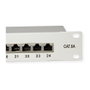 VALUE 26.99.0365 Patch Panel Kat.6A Class EA 19 de 24 puertos gris