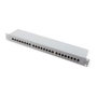 VALUE 26.99.0365 Patch Panel Kat.6A Class EA 19 de 24 puertos gris