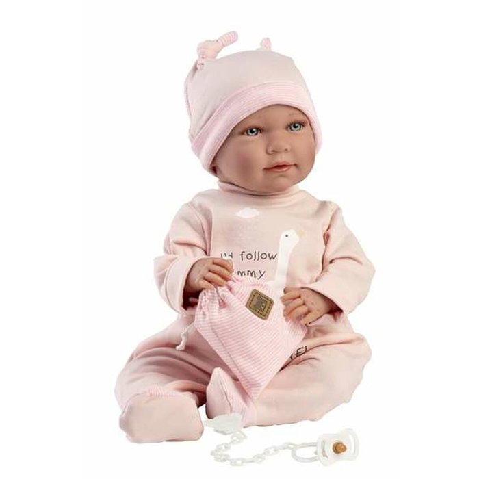 Llorens Muñeca Mimi Recién Nacido Llorona con Pijama Rosa 42 cm