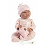 Llorens Muñeca Mimi Recién Nacido Llorona con Pijama Rosa 42 cm