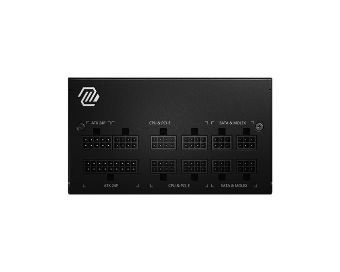 MSI MAG A650GL 650W 80 PLUS Gold Totalmente Modular Negra MSI MAG A650GL 650W 80 PLUS Gold Totalmente Modular Negra