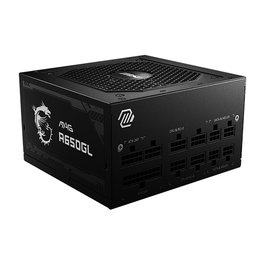MSI MAG A650GL Fuente de Alimentacion 650W ATX 80 PLUS Bronze Totalmente Modular 12cm Ventilador