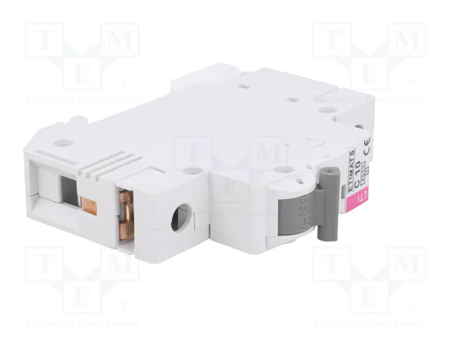 ETI POLAM ETIMAT 6 1P C10 Interruptor magnetotérmico 10A 6kA ETI POLAM ETIMAT 6 1P C10 Interruptor magnetotérmico 10A 6kA