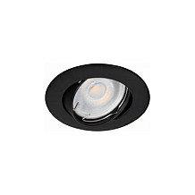 Synergy21 Synergy 21 LED Deckeneinbauspot Phos negro redondo orientable CCT switchable