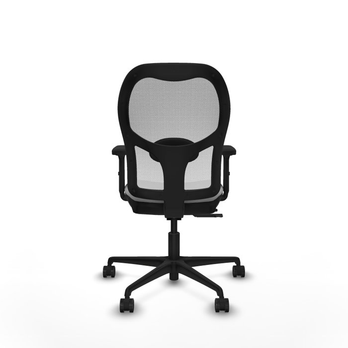PIQUERAS Y CRESPO Silla de oficina Jorquera Sincro/Traslack Gris claro y Blanco