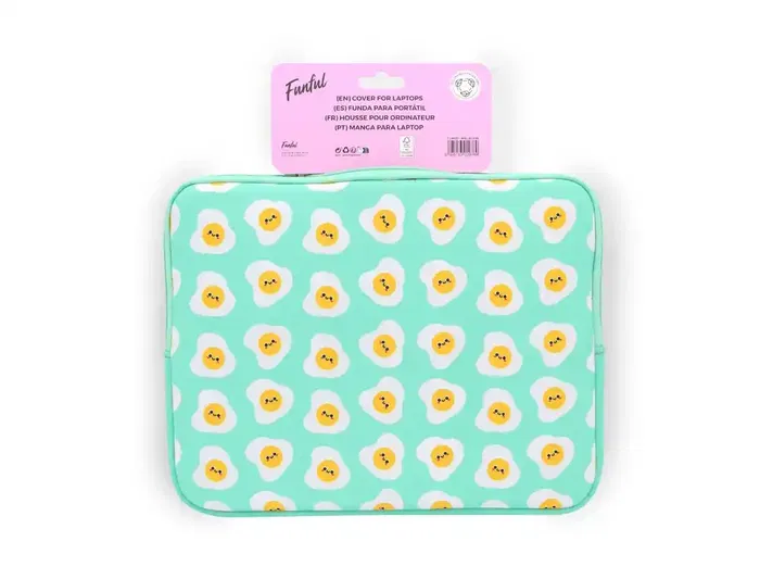 Wondee Funda para portátil 12' acolchada y universal, protege de golpes y arañazos, cierre cremallera, peso 226g