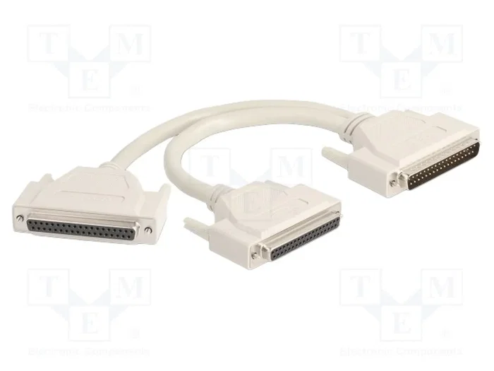DeLOCK 67161 Adaptador Y-Kabel Splitter D-Sub 37 Pin beige DeLOCK 67161 Adaptador Y-Kabel Splitter D-Sub 37 Pin beige