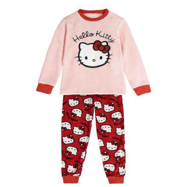 Cerdá Pijama Largo Velour Poly Aplicaciones Hello Kitty Talla 8 Años Cerdá Pijama Largo Velour Poly Aplicaciones Hello Kitty Talla 8 Años