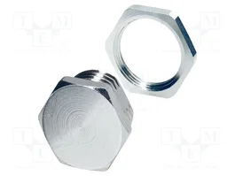 PHOENIX CONTACT Tornillo para panel con tuerca delantera y junta NBR, M16x1,5