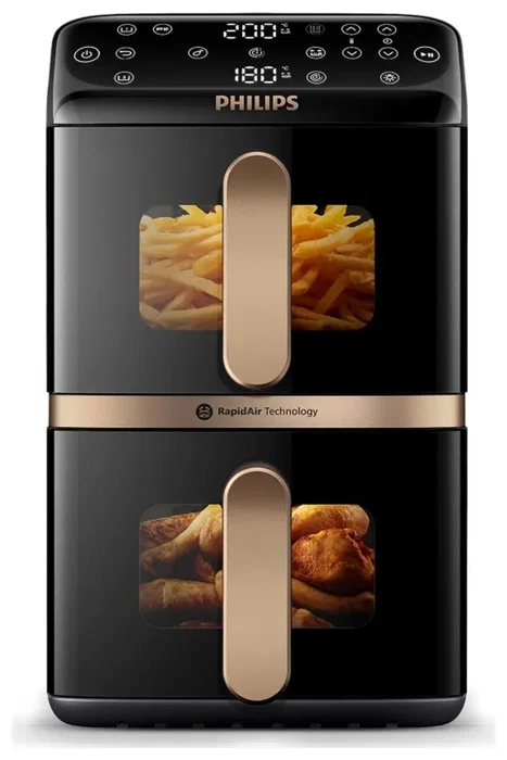 Philips Airfryer 4000 Series NA462/70 10 L Negro/Copper Philips Airfryer 4000 Series NA462/70 10 L Negro/Copper