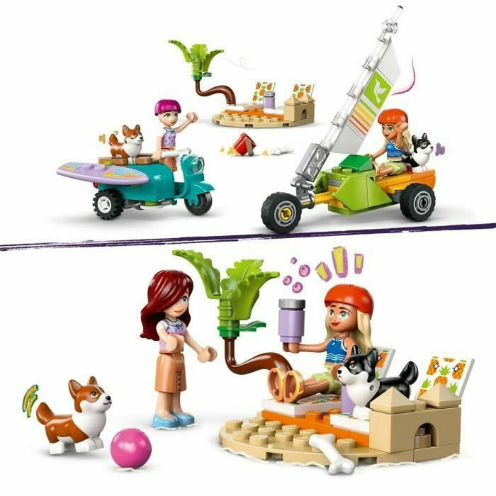 LEGO Friends 42641 Perros Surfistas y Aventuras en Scooter