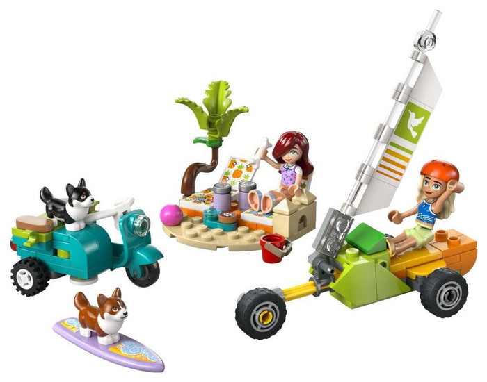 LEGO Friends 42641 Perros Surfistas y Aventuras en Scooter