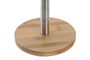 DKD Home Decor Toallero Acero Inoxidable Bambú Plateado Natural 22 x 85.5 x 22 cm (4 Unidades)