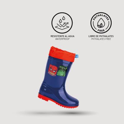 Botas de Agua Infantiles Marvel Azul 30
