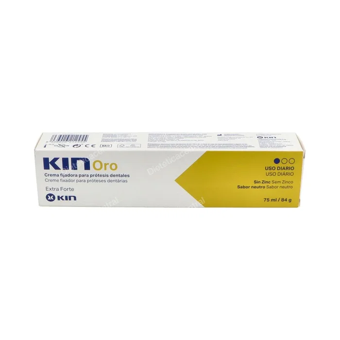 KIN ORO crema fijadora para prótesis dentales