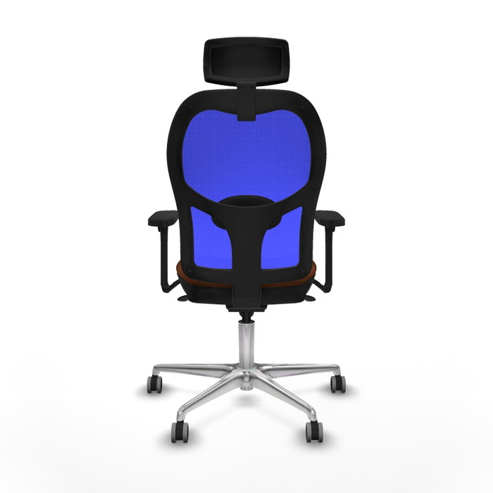 PIQUERAS Y CRESPO Silla de oficina Jorquera con mecanismo Sincro y cabecero 2D en negro PIQUERAS Y CRESPO Silla de oficina Jorquera con mecanismo Sincro y cabecero 2D en negro