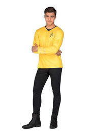 Disfraz para Adultos My Other Me Star Trek Kirk Amarillo Camiseta