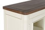 DKD Home Decor Vitrina Tradicional Crema Marron Oscuro Mango y MDF 150 x 190 x 45 cm con 6 cajones y 6 puertas