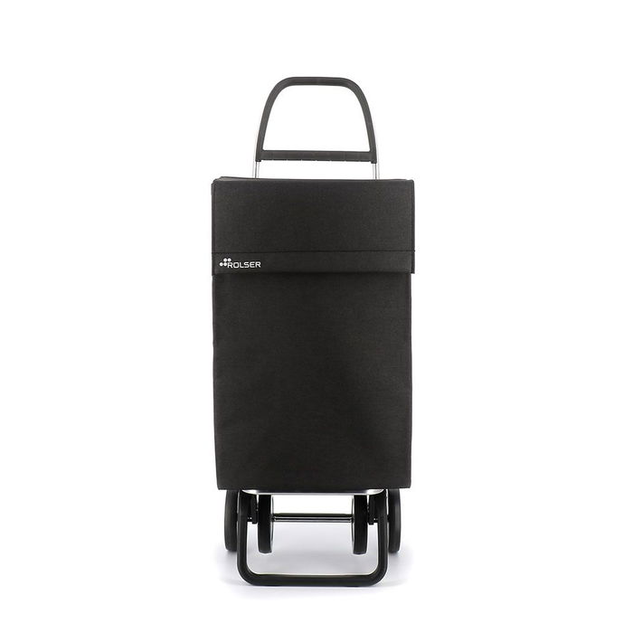 Rolser Carro de la compra Jean Tweed 4 Ruedas Negro 43 L