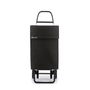 Rolser Carro de la compra Jean Tweed 4 Ruedas Negro 43 L
