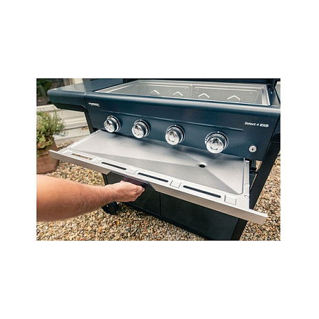 CAMPINGAZ Select 4 L Gasgrill Parrilla de Gas para Exterior, 4 Flammen, 1200 W, Sistema InstaClean, Negro