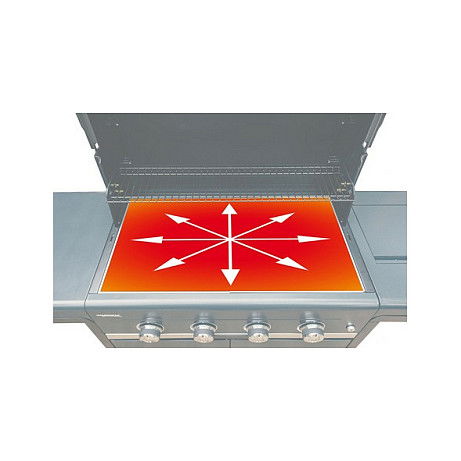 CAMPINGAZ Select 4 L Gasgrill Parrilla de Gas para Exterior, 4 Flammen, 1200 W, Sistema InstaClean, Negro