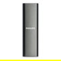 Philips FM02SS030P/00 SSD Externo Portátil de 2 TB USB Tipo-C 3.2 Gen 1, Gris Aluminio, Velocidad de Lectura 550 MB/s, Compatible con Windows y Linux