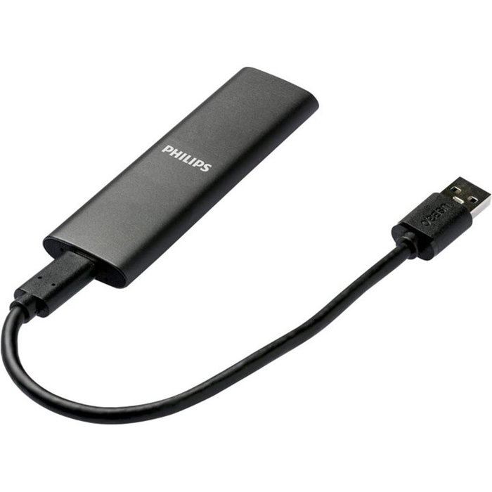 Philips SSD Externo 2 TB USB-C Gris