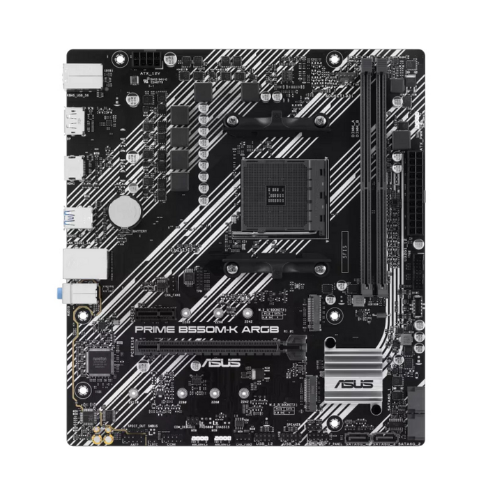 Asus PRIME B550M-K ARGB Micro ATX AMD AM4 DDR4 Asus PRIME B550M-K ARGB Micro ATX AMD AM4 DDR4