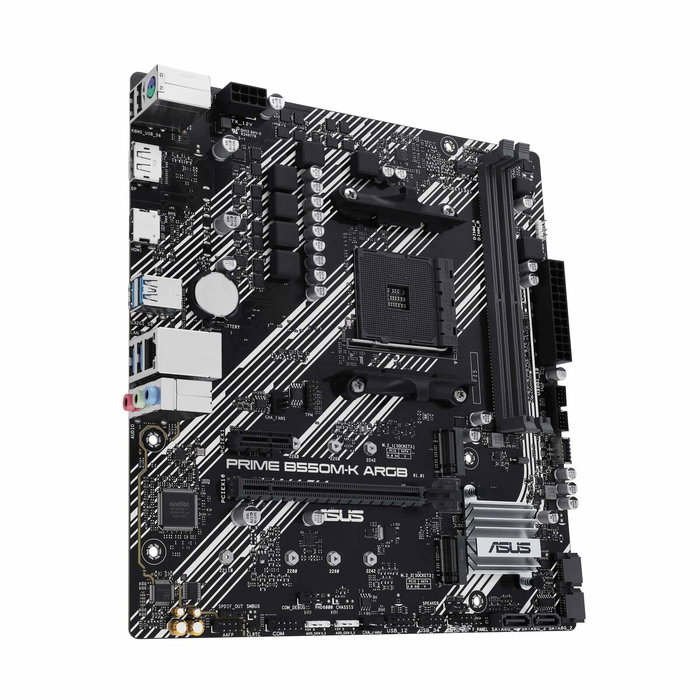 Asus PRIME B550M-K ARGB Micro ATX AMD AM4 DDR4 Asus PRIME B550M-K ARGB Micro ATX AMD AM4 DDR4