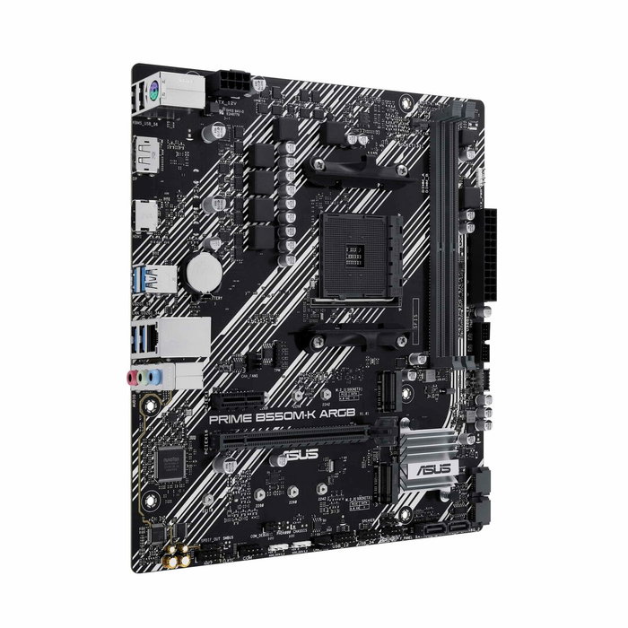 Asus PRIME B550M-K ARGB Micro ATX AMD AM4 DDR4 Asus PRIME B550M-K ARGB Micro ATX AMD AM4 DDR4