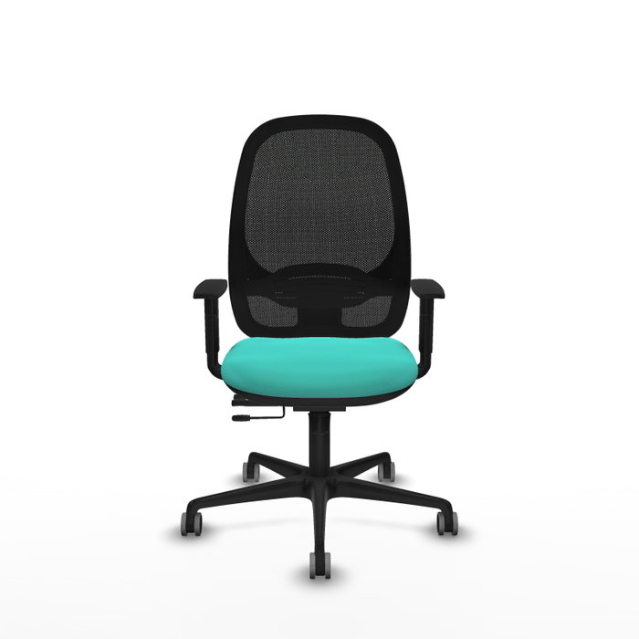 PIQUERAS Y CRESPO Silla de oficina Cilanco Turquesa y Negro PIQUERAS Y CRESPO Silla de oficina Cilanco Turquesa y Negro