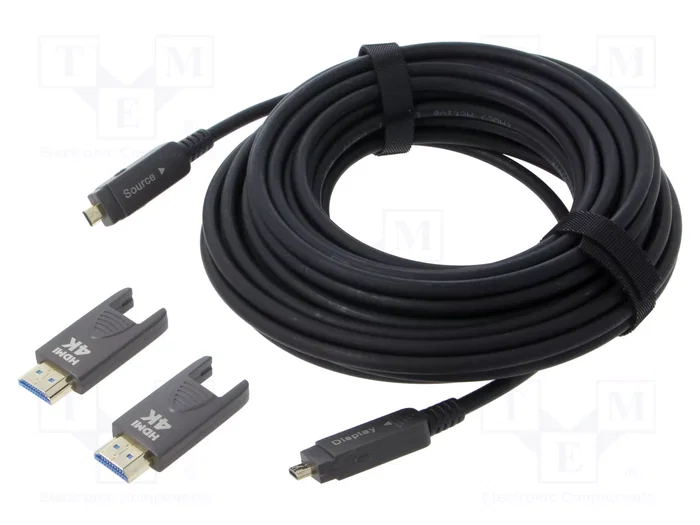GEMBIRD Cable HDMI AOC 10m HDMI Type-A a HDMI Type-D Negro GEMBIRD Cable HDMI AOC 10m HDMI Type-A a HDMI Type-D Negro