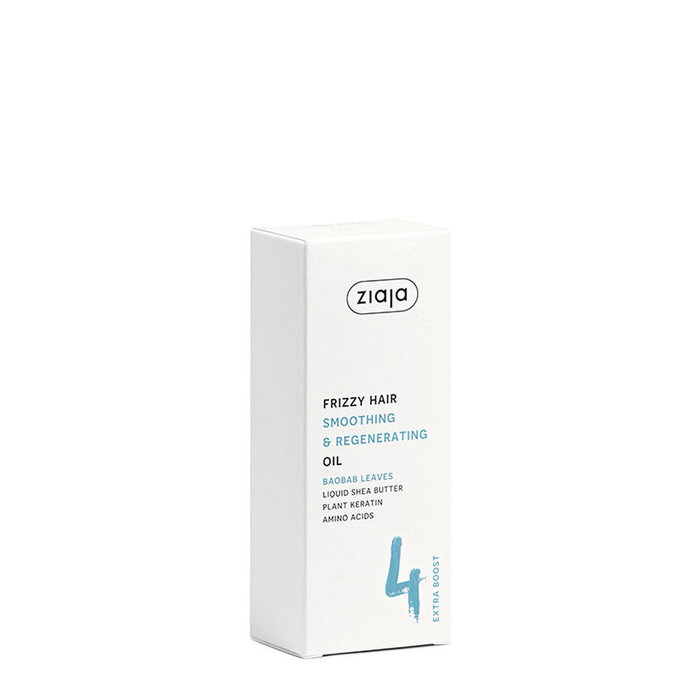 Ziaja Aceite Capilar Suavizante Hojas de Baobab 50 ml - Regenera, Revitaliza y Controla el Frizz