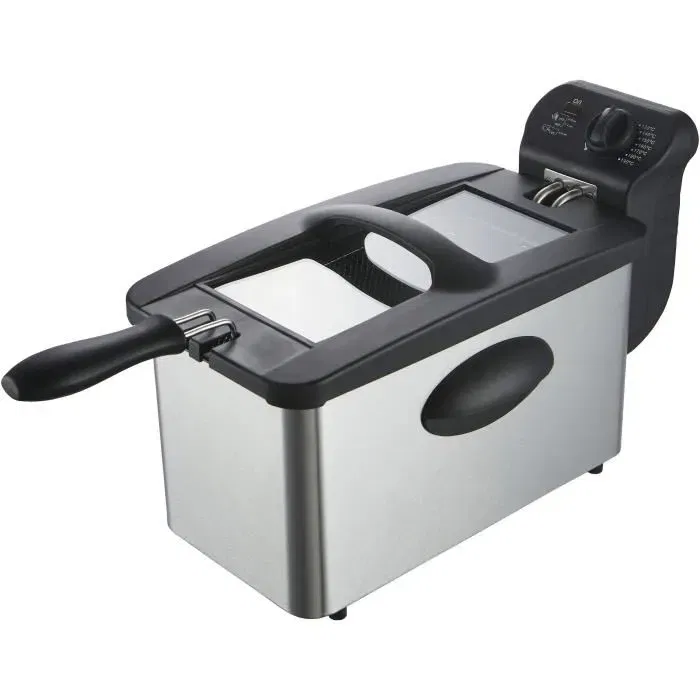 Continental Edison CERFR3IN2 Freidora 3 L - 2000W - Acero inoxidable Continental Edison CERFR3IN2 Freidora 3 L - 2000W - Acero inoxidable
