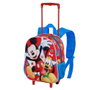 KARACTERMANIA Trolley 3D Star Mickey Disney 34cm Mochila Infantil con Ruedas