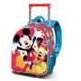 KARACTERMANIA Trolley 3D Star Mickey Disney 34cm Mochila Infantil con Ruedas