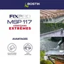 Bostik Fixpro MSP 117 Adhesivo Sellador para Condiciones Extremas Interior/Exterior Blanco Cartucho 290 ml