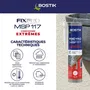 Bostik Fixpro MSP 117 Adhesivo Sellador para Condiciones Extremas Interior/Exterior Blanco Cartucho 290 ml