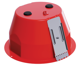 BOSCH Cúpula Ignífuga Metálica LC1-MFDS Rojo