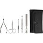 Zwilling Set de Manicura y Pedicura CLASSIC INOX de 5 piezas con estuche de cuero