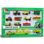 Molto Set de 16 Tractores de Metal, Escala 1:64, Juguetes de Colección