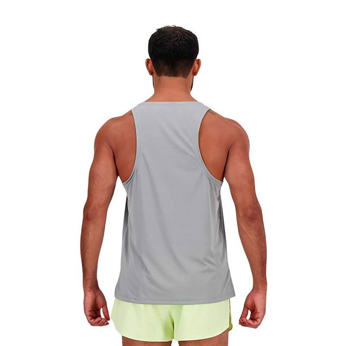 Camiseta de Tirantes Hombre New Balance Sport Essentials Singlet Gris 13-14 Años Camiseta de Tirantes Hombre New Balance Sport Essentials Singlet Gris 13-14 Años