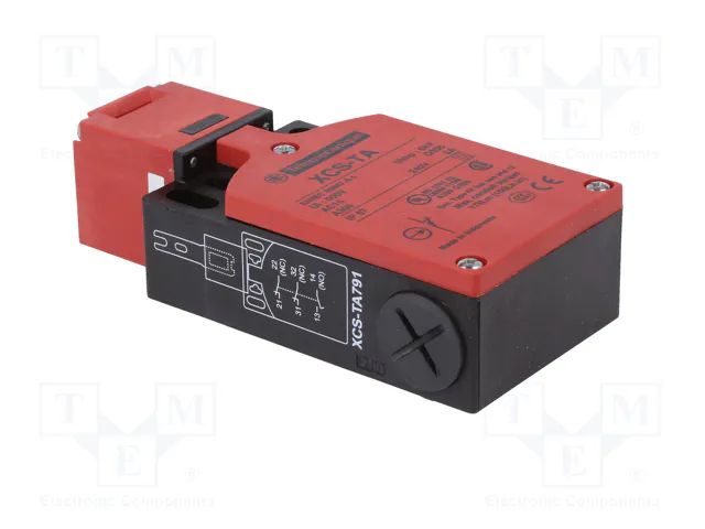TELEMECANIQUE SENSORS Interruptor de seguridad XCSTA NC x2 + NA rojo