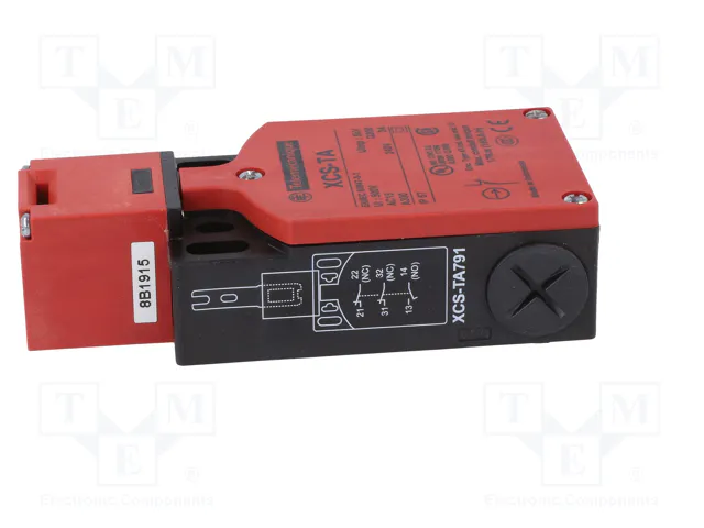 TELEMECANIQUE SENSORS Interruptor de seguridad XCSTA NC x2 + NA rojo
