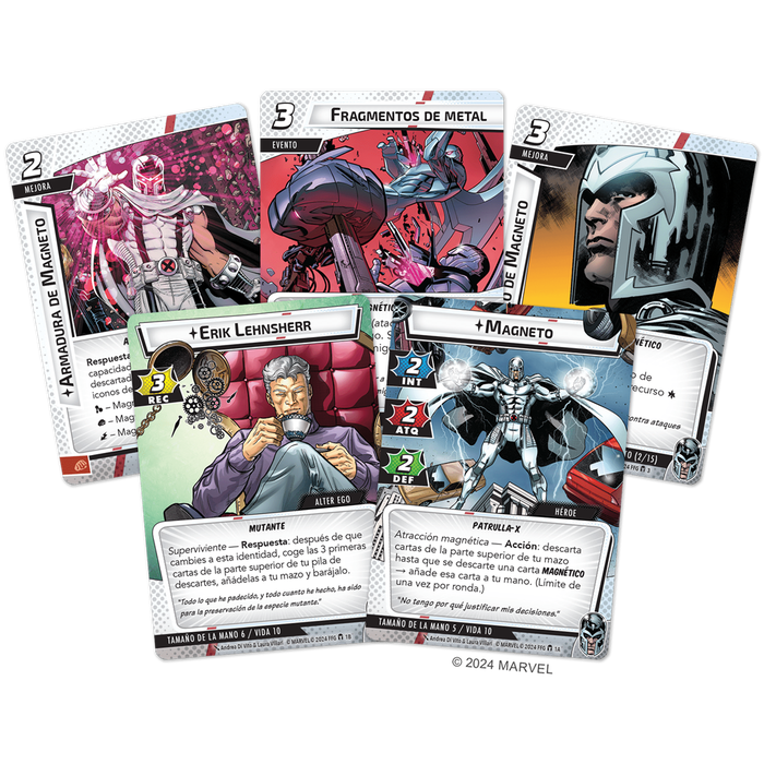 Fantasy Flight Games Marvel Champions Pack de Héroe Magneto Juego de Cartas Fantasy Flight Games Marvel Champions Pack de Héroe Magneto Juego de Cartas